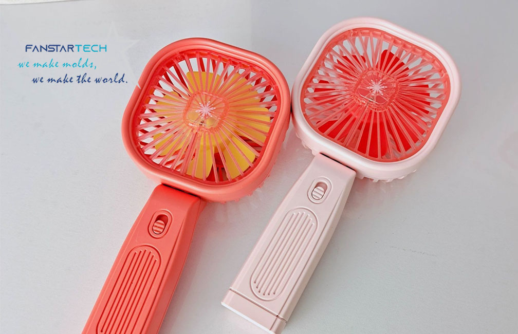 電風扇塑料注塑雙色模具定制