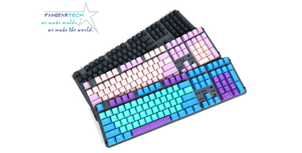 雙色鍵帽模具在鍵盤制作中有什么特點？