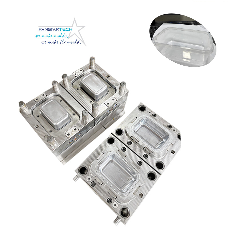 PP材質(zhì)一次性盒子 外殼塑膠模具日用品模具定制加工注塑 廠家